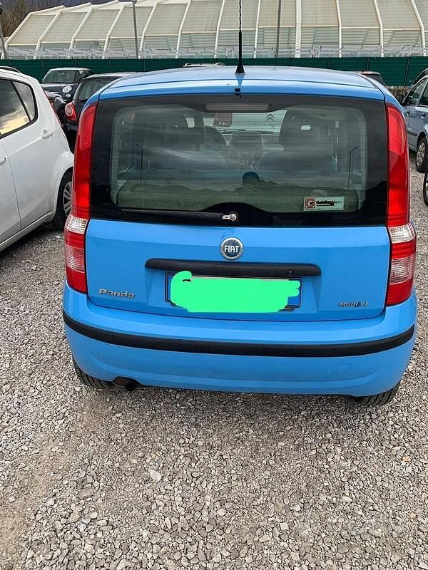 Usata Fiat Panda 2007 Blu Utilitaria