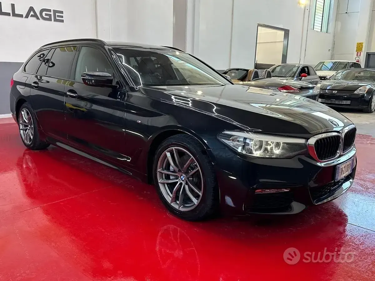 Usata BMW 520 M Sport 190 CV (139 kW) 2018 Nero Station wagon