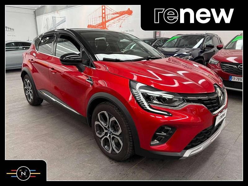 Usata Renault Captur Intens 92 CV (67 kW) 2021 Rosso passion/tetto nero SUV