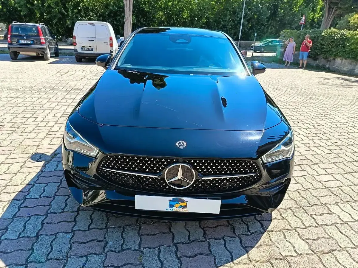 Usata Mercedes CLA200 AMG Line Premium Plus 150 CV (110 kW) 2024 Nero Coupé