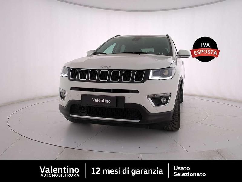 Bianco Usata 2021 Jeep Compass Limited SUV | 21.950 € (Buon prezzo) - Immagine 1/4