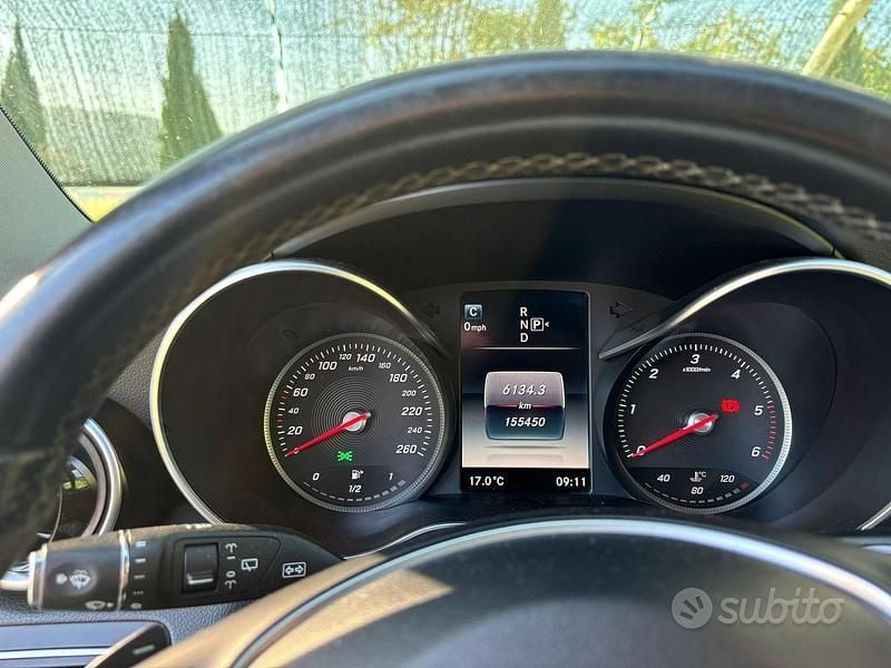 Usata Mercedes C200 136 CV (100 kW) 2015 Grigio Station wagon