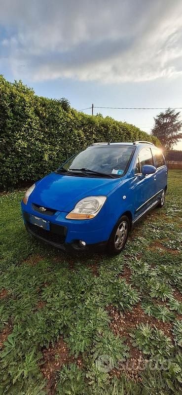 Usata Chevrolet Matiz SX 67 CV (49 kW) 2009 Blu/azzurro Utilitaria