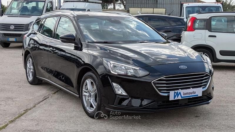 Begagnad Ford Focus Business Edition 120 HK (88 kW) 2022 Svart Kombi