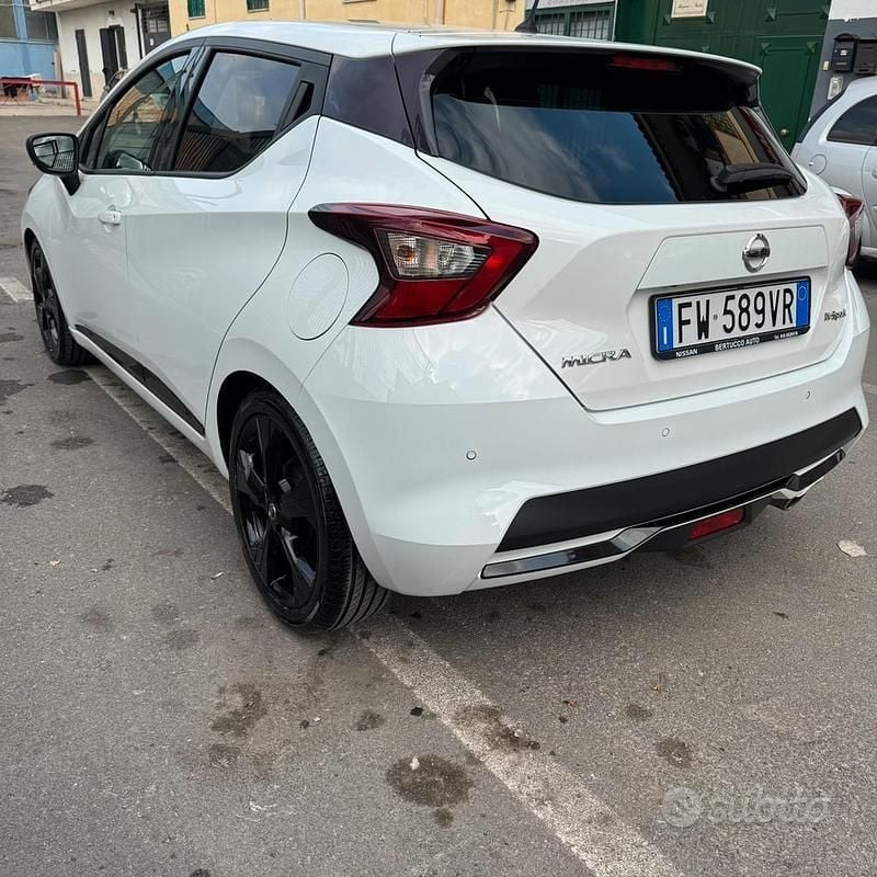 Usata Nissan Micra 117 CV (86 kW) 2019 Bianco Utilitaria