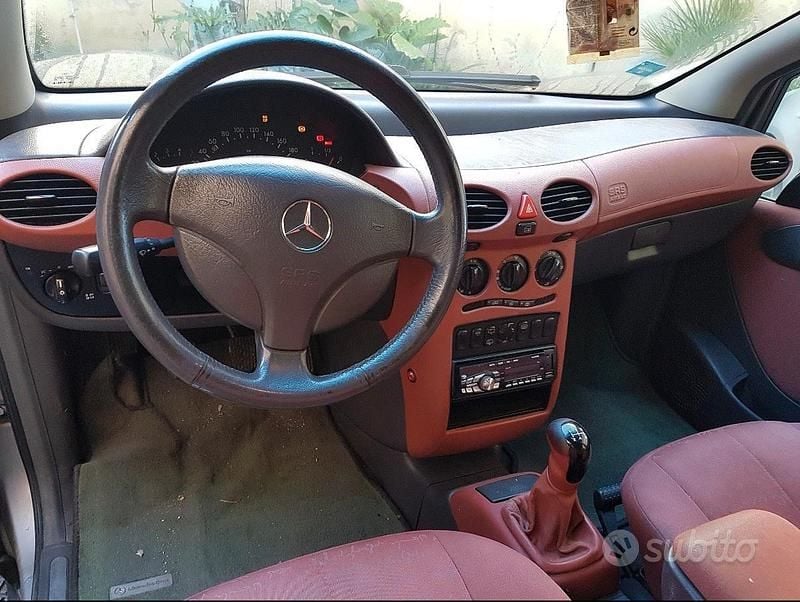 Usata Mercedes A170 Elegance 90 CV (66 kW) 2000 Grigio Berlina