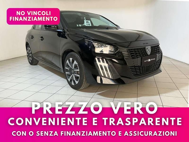 Usata Peugeot 208 Active 101 CV (74 kW) 2024 Nero Utilitaria