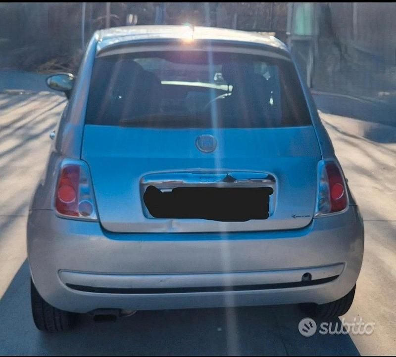 Usata Fiat 500 95 CV (69 kW) 2011 Grigio Utilitaria