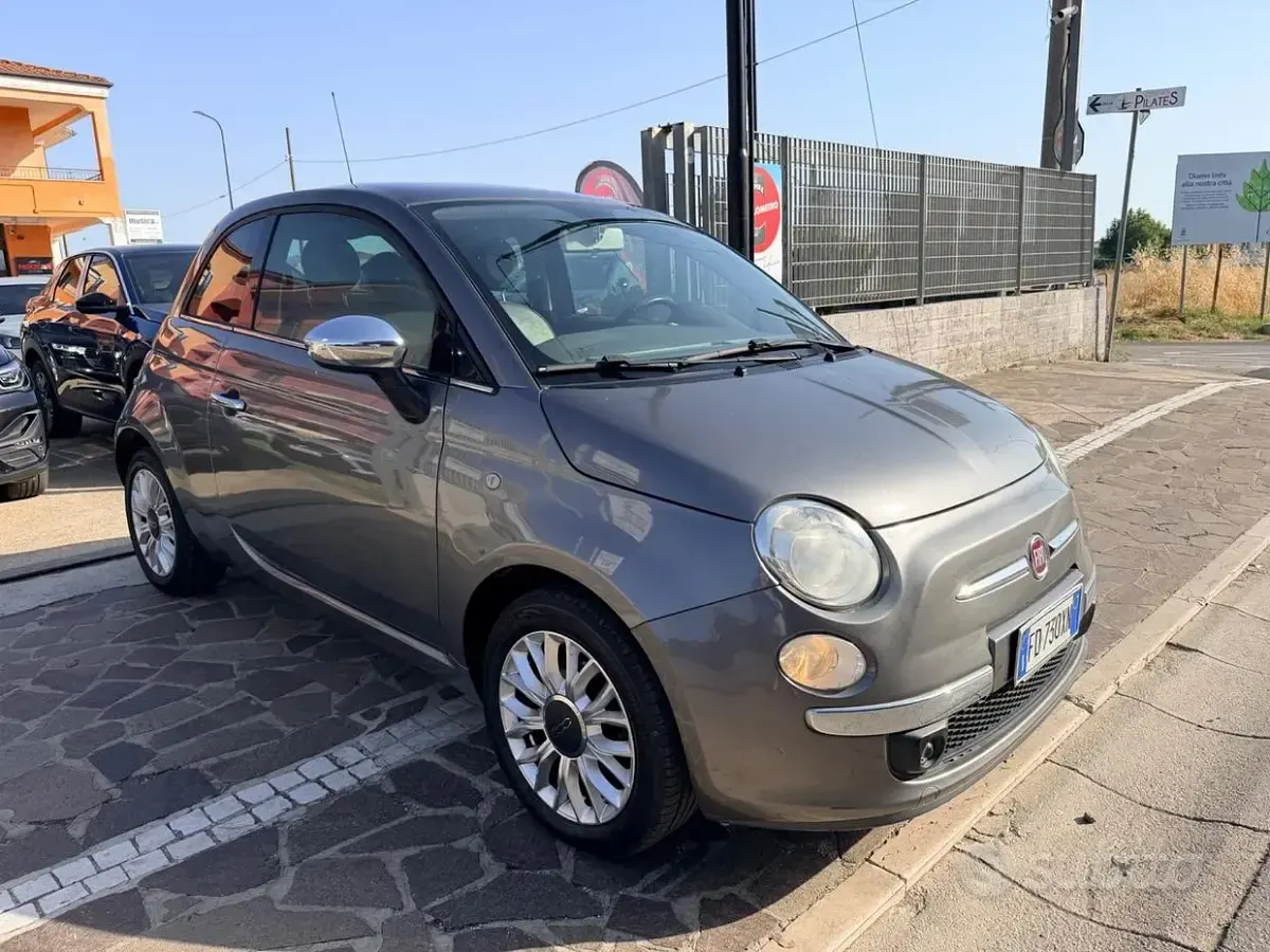 Usata Fiat 500 Lounge 69 CV (50 kW) 2015 Grigio Berlina