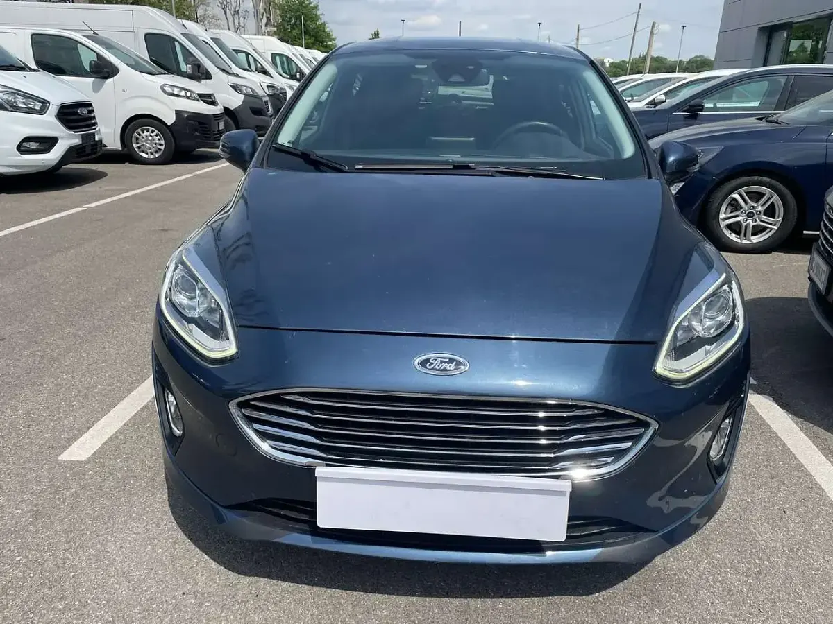 Second-hand Ford Fiesta Titanium S 101 CP (74 kW) 2020 Albastru Hatchback