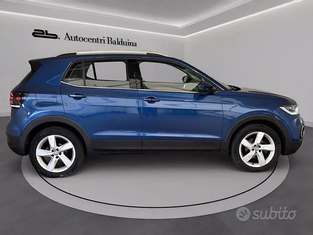 Usata VW T-Cross Advance 150 CV (110 kW) 2020 Blu SUV