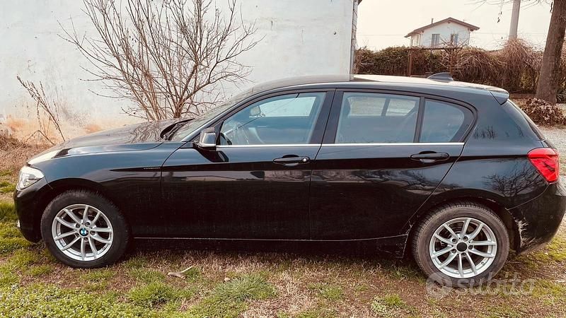 Usata BMW 116 Efficient Dynamics 2017 Nero Utilitaria
