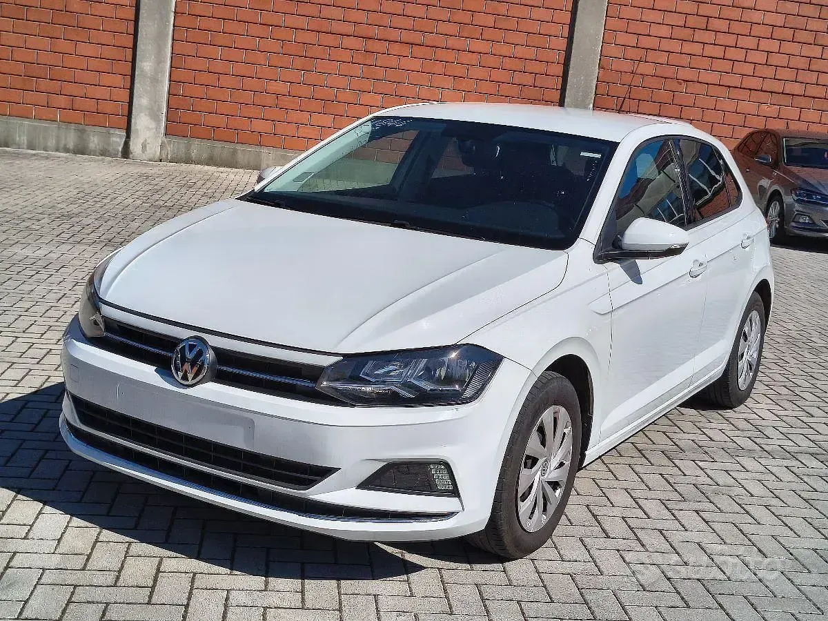 Usata VW Polo Comfortline 95 CV (69 kW) 2019 Bianco Utilitaria
