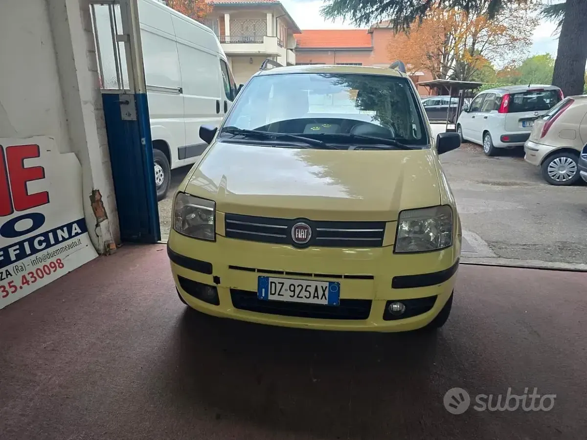 Usata Fiat Panda Dynamic 60 CV (44 kW) 2009 Giallo Utilitaria