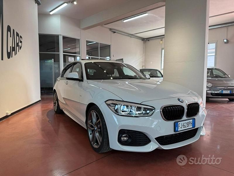 Usata BMW 118 M Sport 149 CV (109 kW) 2017 Bianco Utilitaria