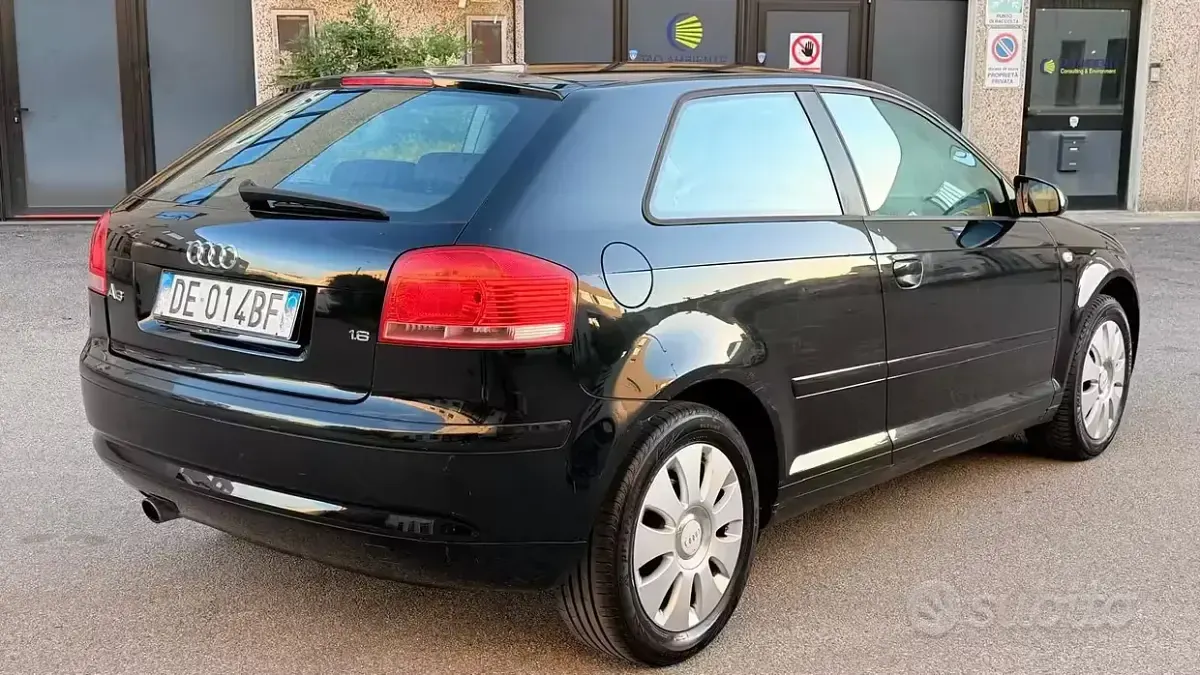 Usata Audi A3 Ambition 115 CV (84 kW) 2006 Nero Utilitaria
