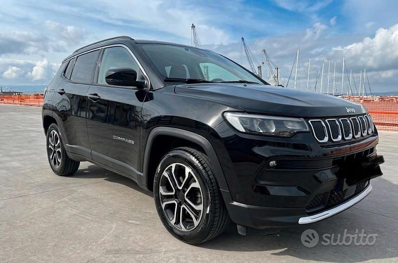 Usata Jeep Compass Limited 130 CV (95 kW) 2022 Nero SUV