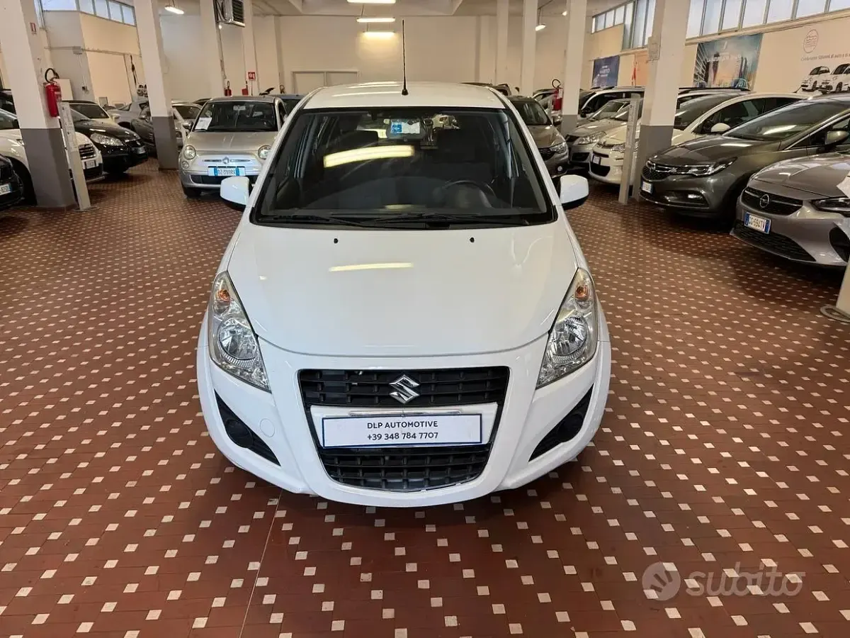 Usata Suzuki Splash GL 68 CV (50 kW) 2012 Bianco Utilitaria