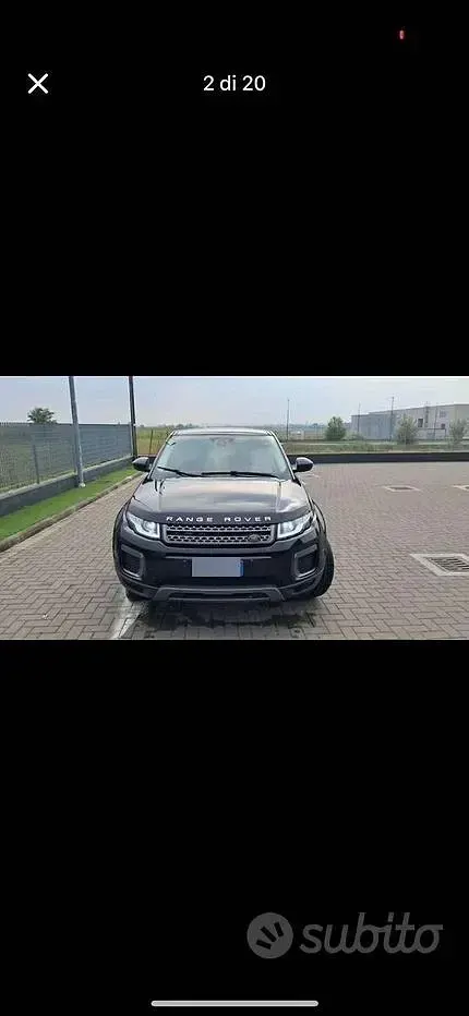 Usata Land Rover Range Rover evoque 150 CV (110 kW) 2016 Nero Station wagon