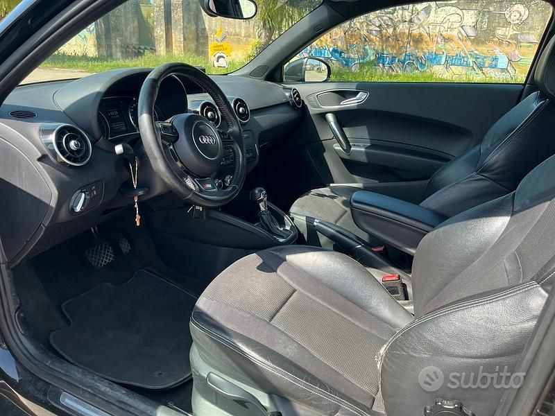 Usata Audi A1 90 CV (66 kW) 2011 Nero Utilitaria