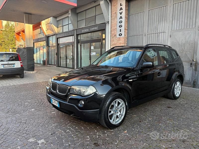 Usata BMW X3 150 CV (110 kW) 2007 Nero SUV