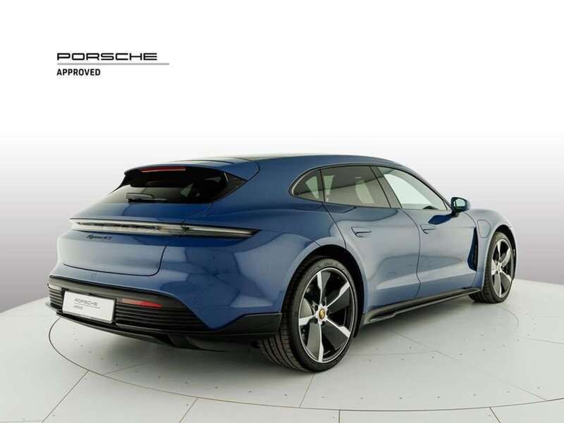 Usata Porsche Taycan 4S Sport Turismo 319 kW (435 CV) 2024 Blu Berlina