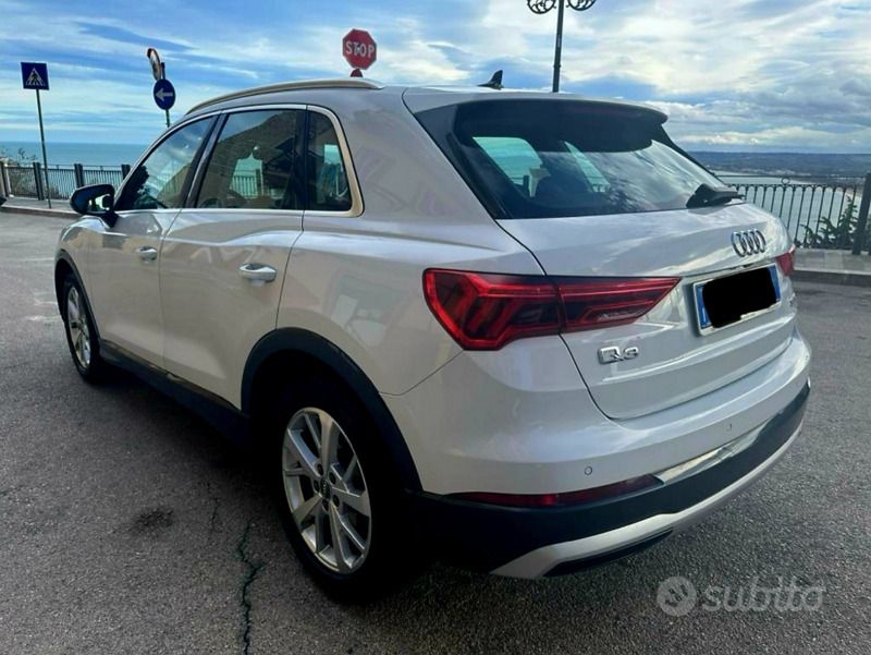 Usata Audi Q3 Advanced 150 CV (110 kW) 2019 Bianco SUV