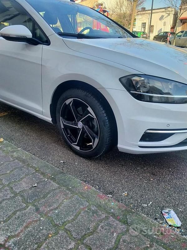 Usata VW Golf VII 2020 Bianco Berlina
