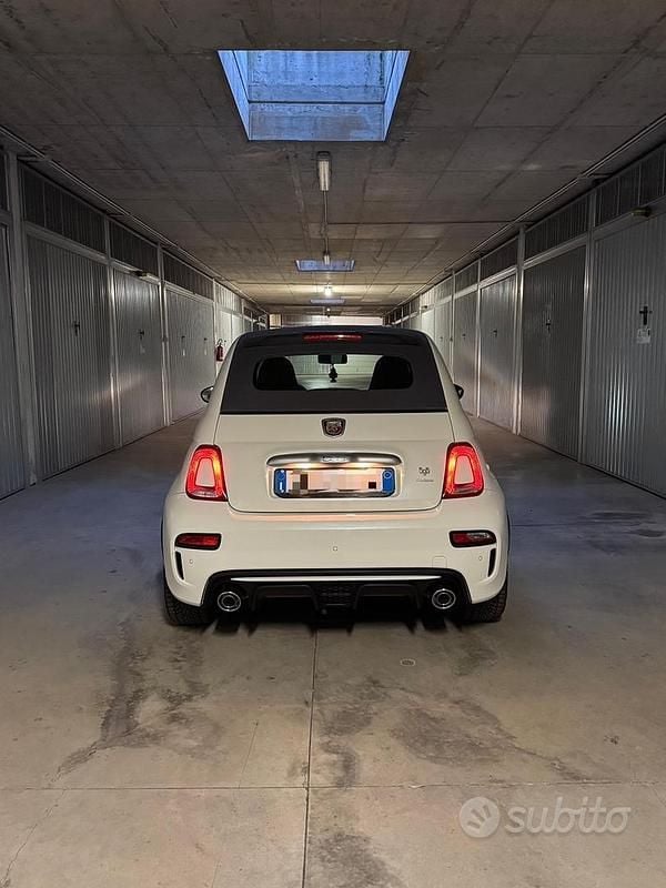 Usata Abarth 595C Turismo 165 CV (121 kW) 2020 Bianco Cabrio