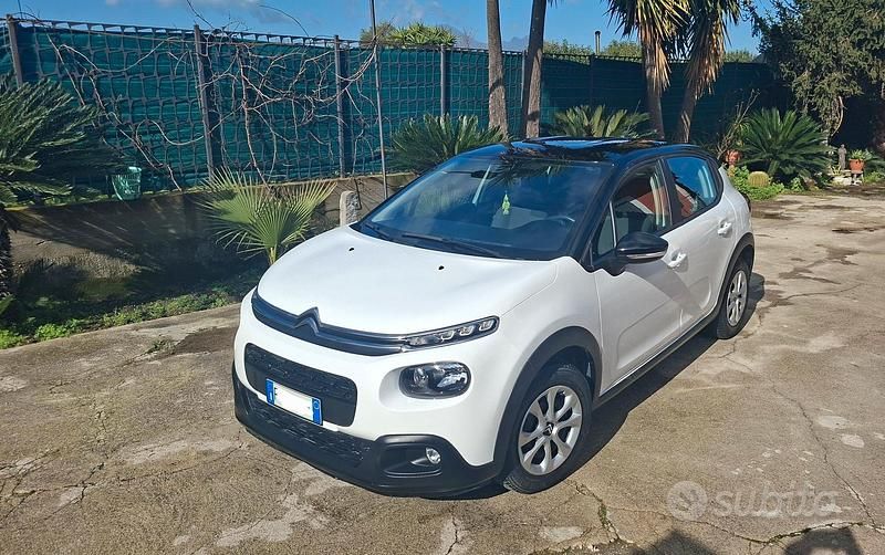Usata Citroën C3 Feel 83 CV (61 kW) 2019 Bianco Utilitaria