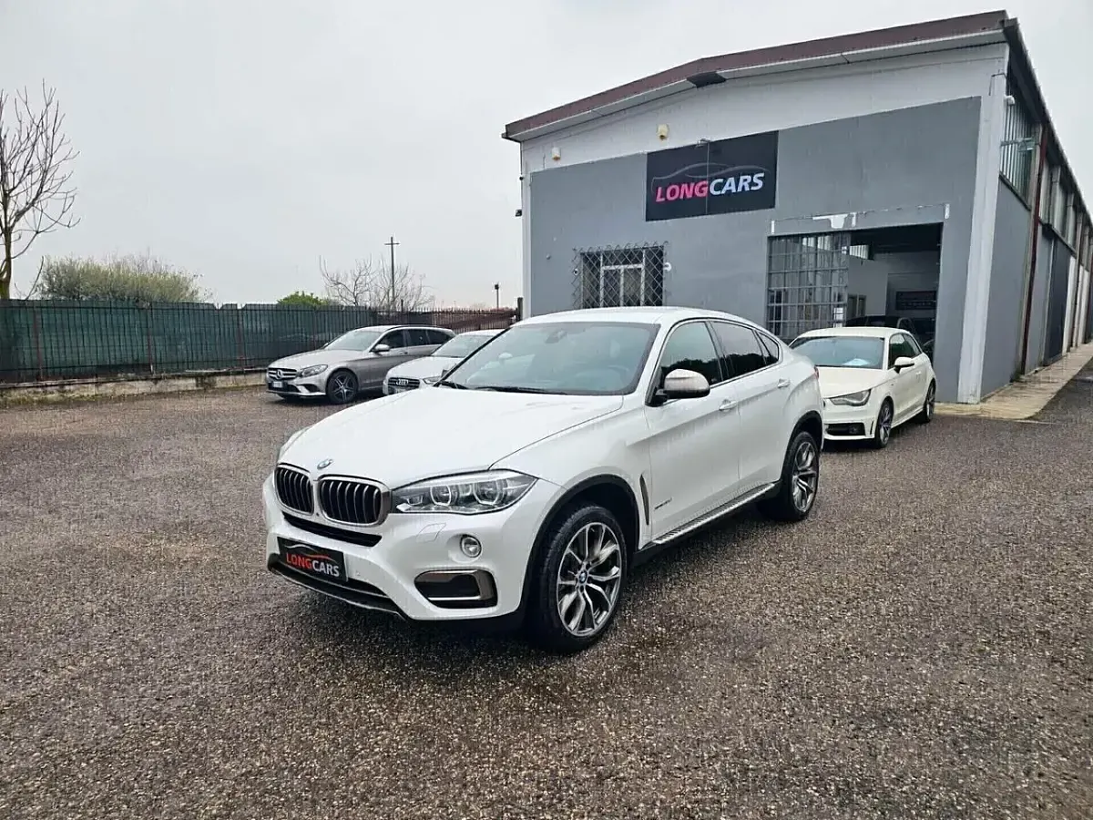 Usata BMW X6 M Sport 249 CV (183 kW) 2019 Bianco SUV