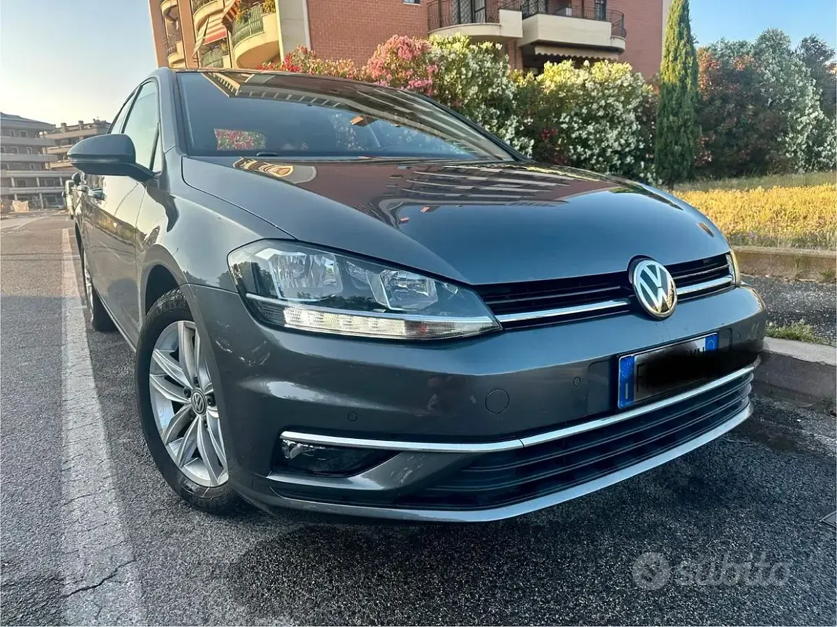 Usata VW Golf VII 115 CV (84 kW) 2018 Grigio Berlina