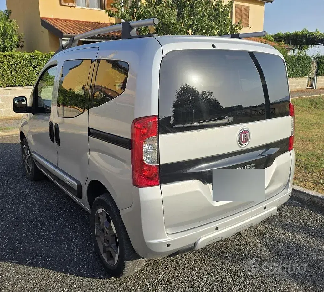 Usata Fiat Qubo Trekking 80 CV (58 kW) 2018 Grigio Monovolume
