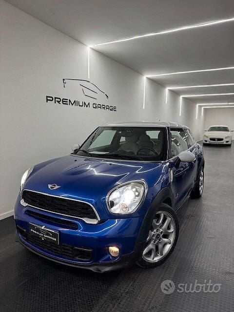 Usata Mini Cooper S Paceman 190 CV (139 kW) 2015 Blu SUV