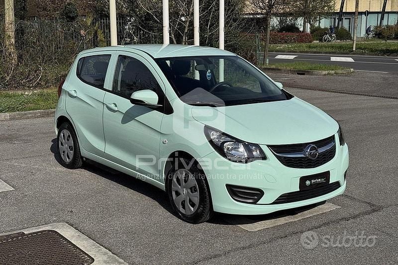 Usata Opel Karl 75 CV (55 kW) 2017 Verde Utilitaria