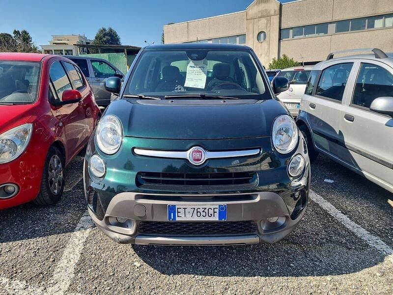Usata Fiat 500L Trekking 86 CV (63 kW) 2013 Verde Monovolume