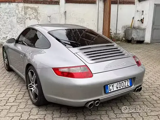 Usata Porsche 911 Carrera 4S 355 CV (261 kW) 2008 Grigio Coupé