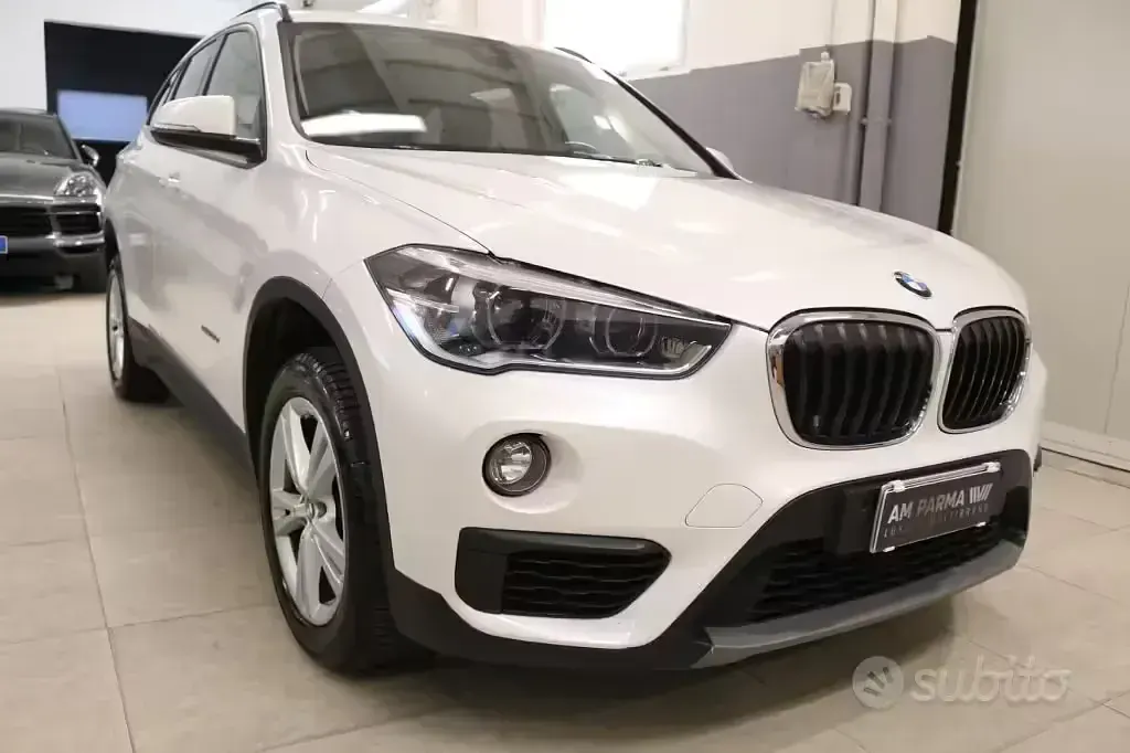 Usata BMW X1 Efficient Dynamics 150 CV (110 kW) 2018 Bianco SUV