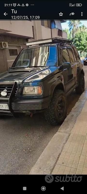 Usata Suzuki Vitara 140 CV (102 kW) 1996 Verde SUV