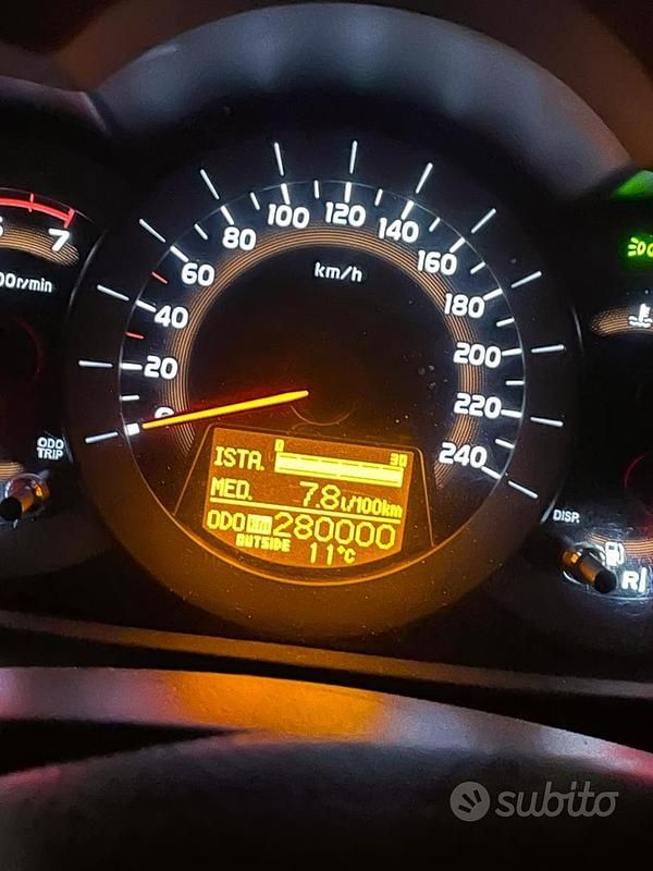 Usata Toyota RAV4 170 CV (125 kW) 2005 Grigio Station wagon