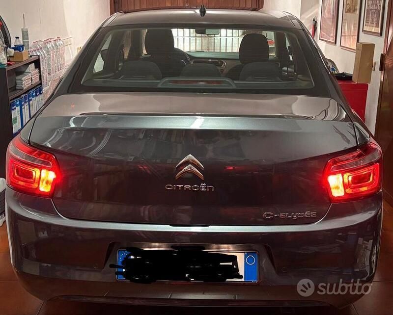 Usata Citroën C-Elysee I Exclusive 99 CV (72 kW) 2017 Grigio Berlina