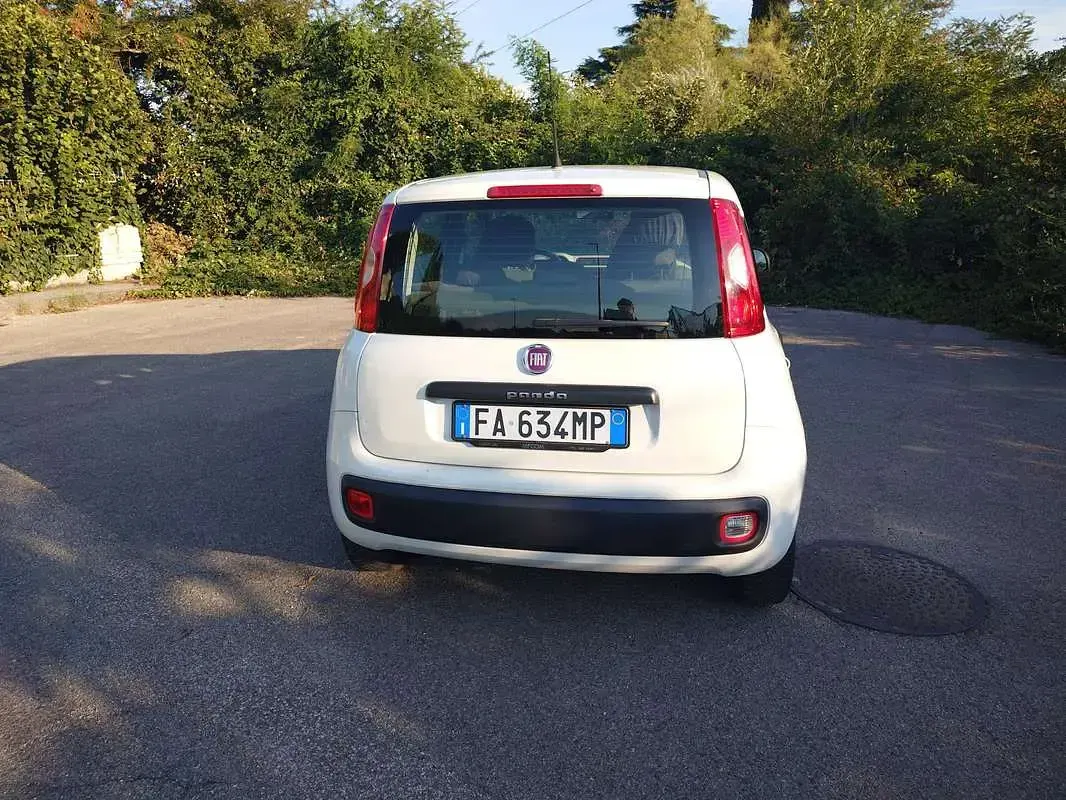 Usata Fiat Panda Easy 69 CV (50 kW) 2015 Bianco Utilitaria