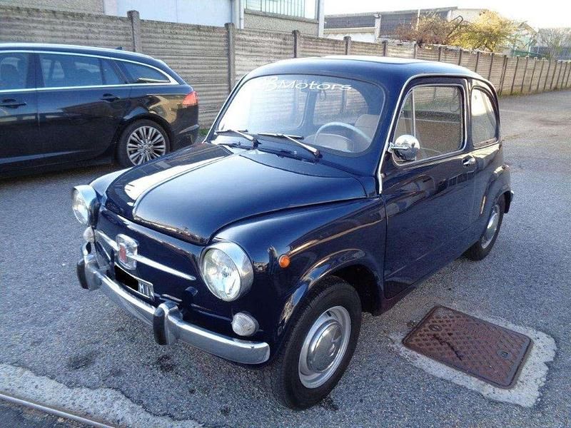 Usata Fiat 600D 31 CV (22 kW) 1968 Blu Utilitaria