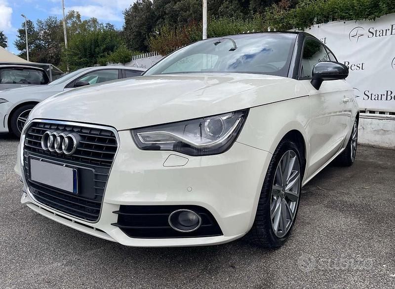 Usata Audi A1 Ambition 122 CV (89 kW) 2010 Bianco Berlina
