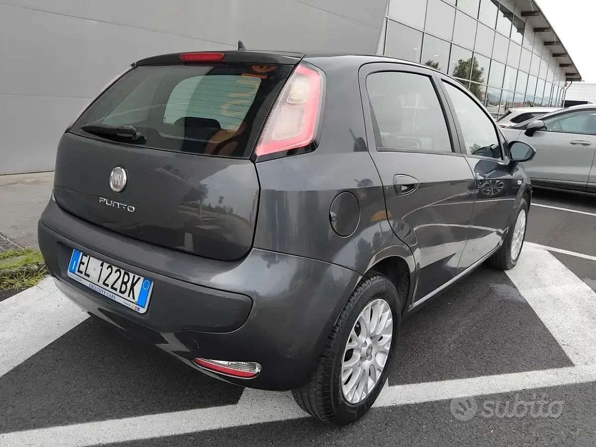 Usata Fiat Punto Evo 69 CV (50 kW) 2011 Grigio Utilitaria