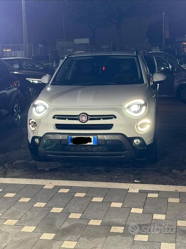 Usata Fiat 500 Cross 120 CV (88 kW) 2018 Bianco Berlina