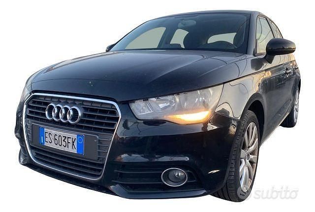 Usata Audi A1 Ambition 86 CV (63 kW) 2013 Nero Utilitaria