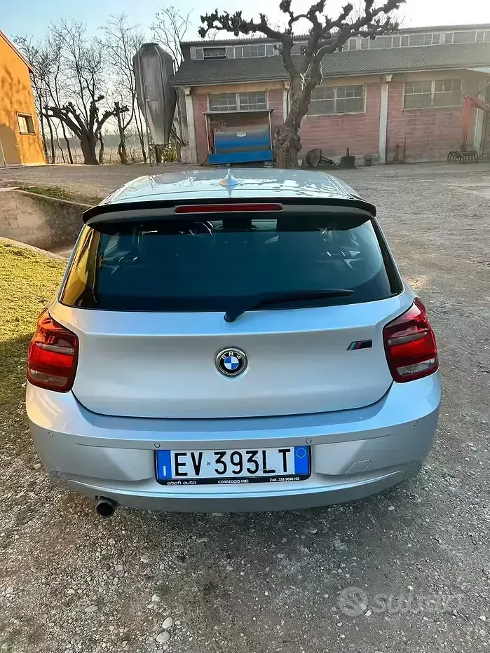 Usata BMW 114 Efficient Dynamics 95 CV (69 kW) 2014 Grigio Utilitaria