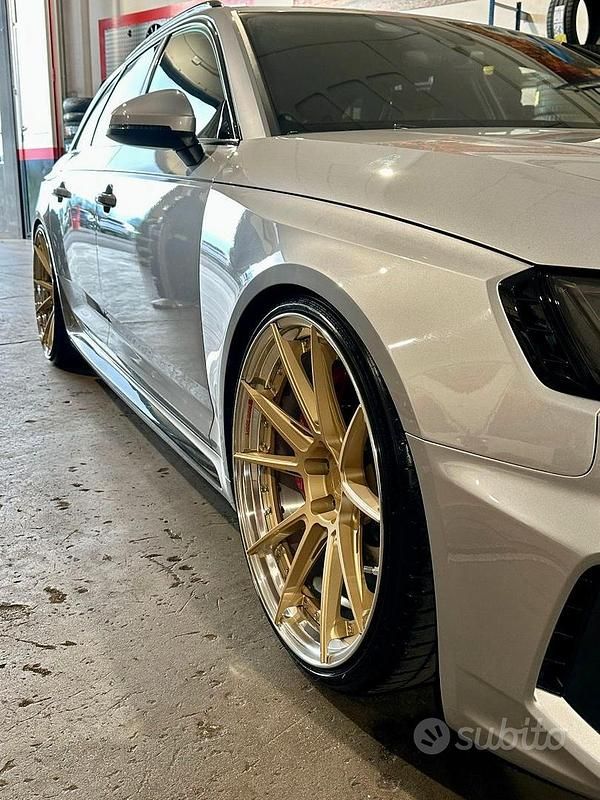 Usata Audi RS4 Ambiente 450 CV (330 kW) 2018 Grigio Station wagon