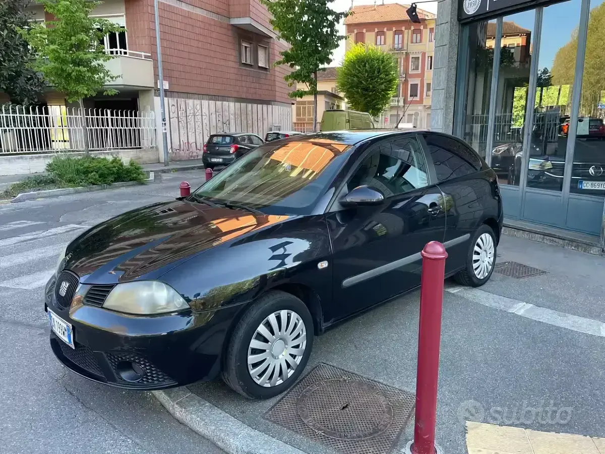Brugt Seat Ibiza 60 HK (44 kW) 2008 Sort Sedan
